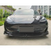Губа переднього бампера для Tesla model 3 (чорний матовий)